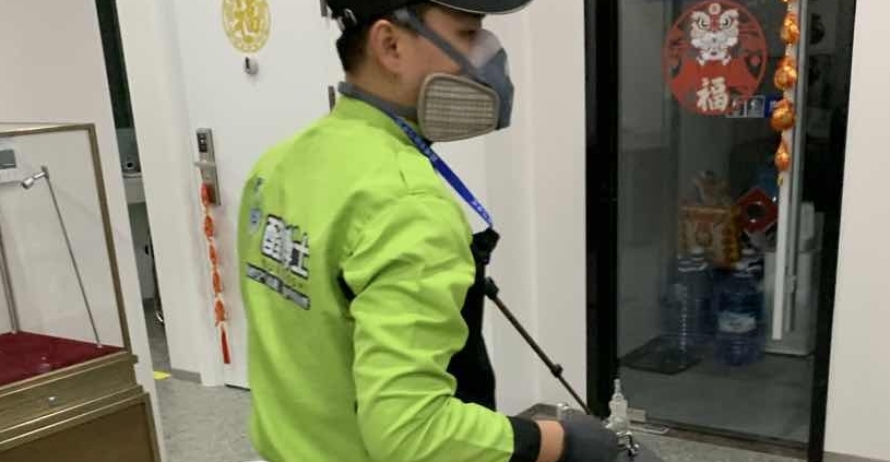 固始招商银行除甲醛现场